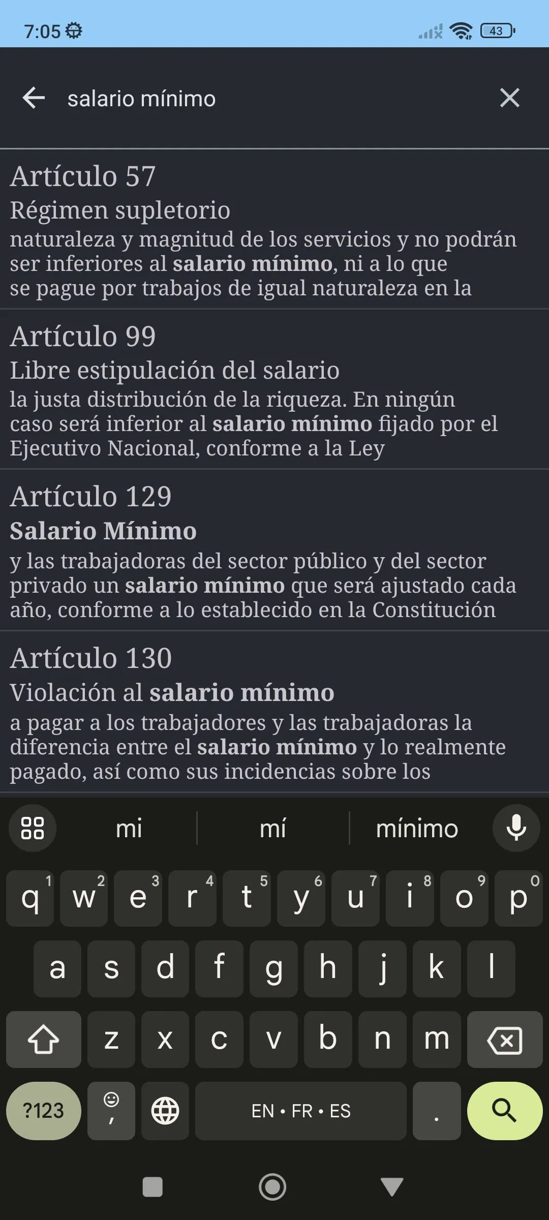 Ley de Trabajo Venezuela LOTTT | Indus Appstore | Screenshot