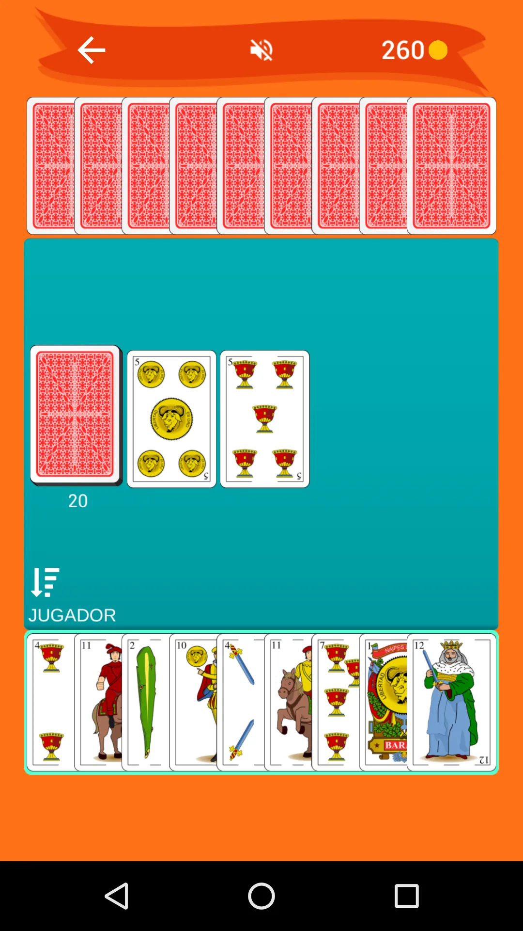 Sevens: card game | Indus Appstore | Screenshot