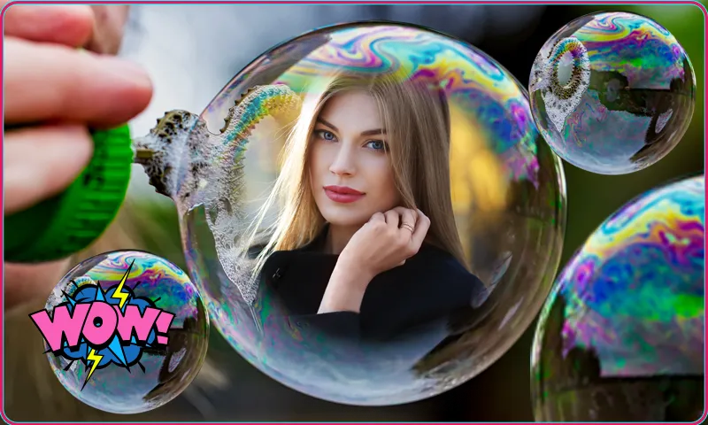 Bubble Photo Frames | Indus Appstore | Screenshot