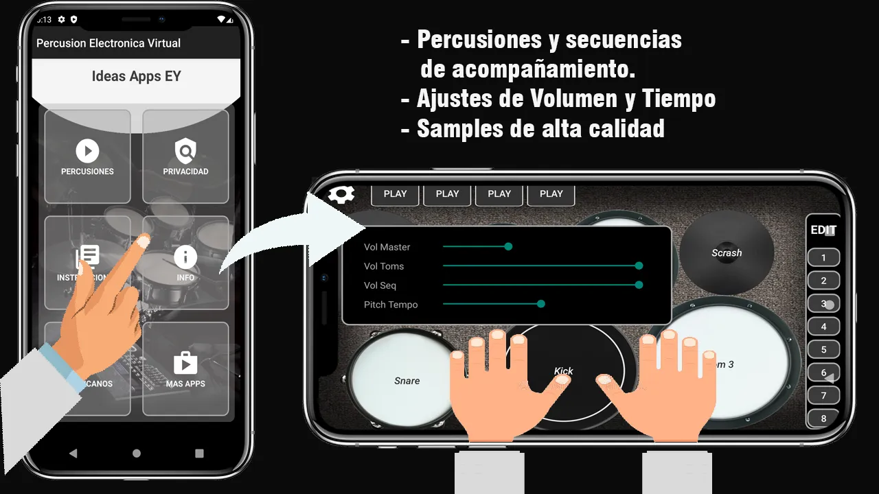 Batería Electrónica Profesiona | Indus Appstore | Screenshot