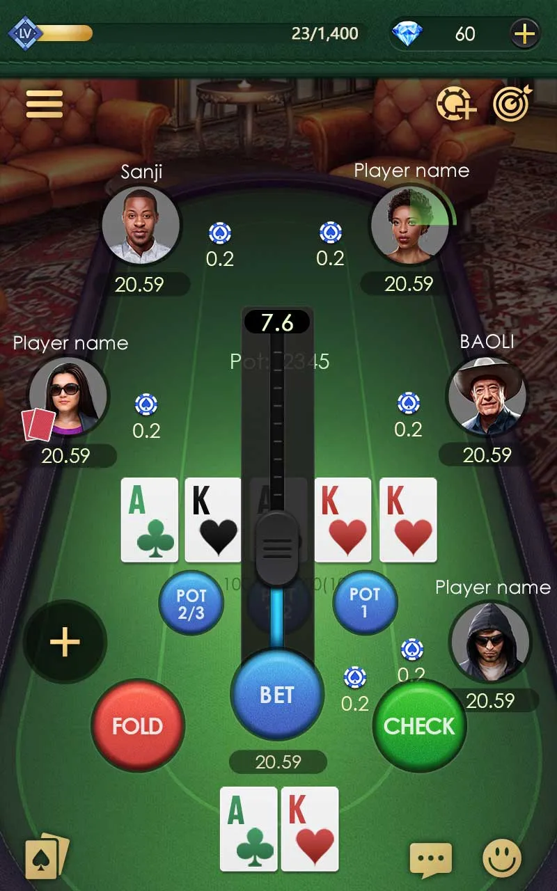 Poker World: Texas hold'em | Indus Appstore | Screenshot