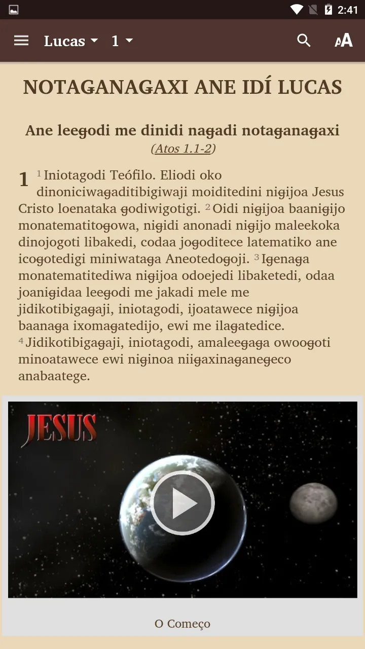 Kadiwéu Bible | Indus Appstore | Screenshot