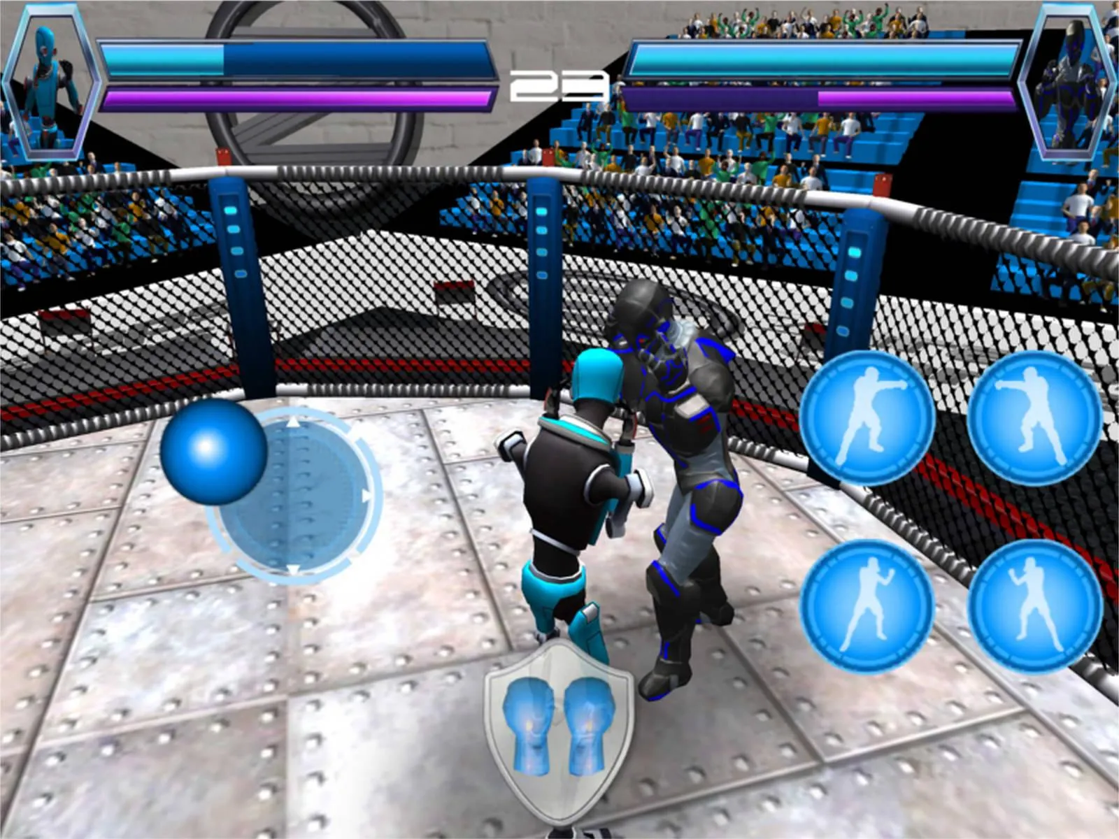 Robot Virtual Boxing 3D | Indus Appstore | Screenshot