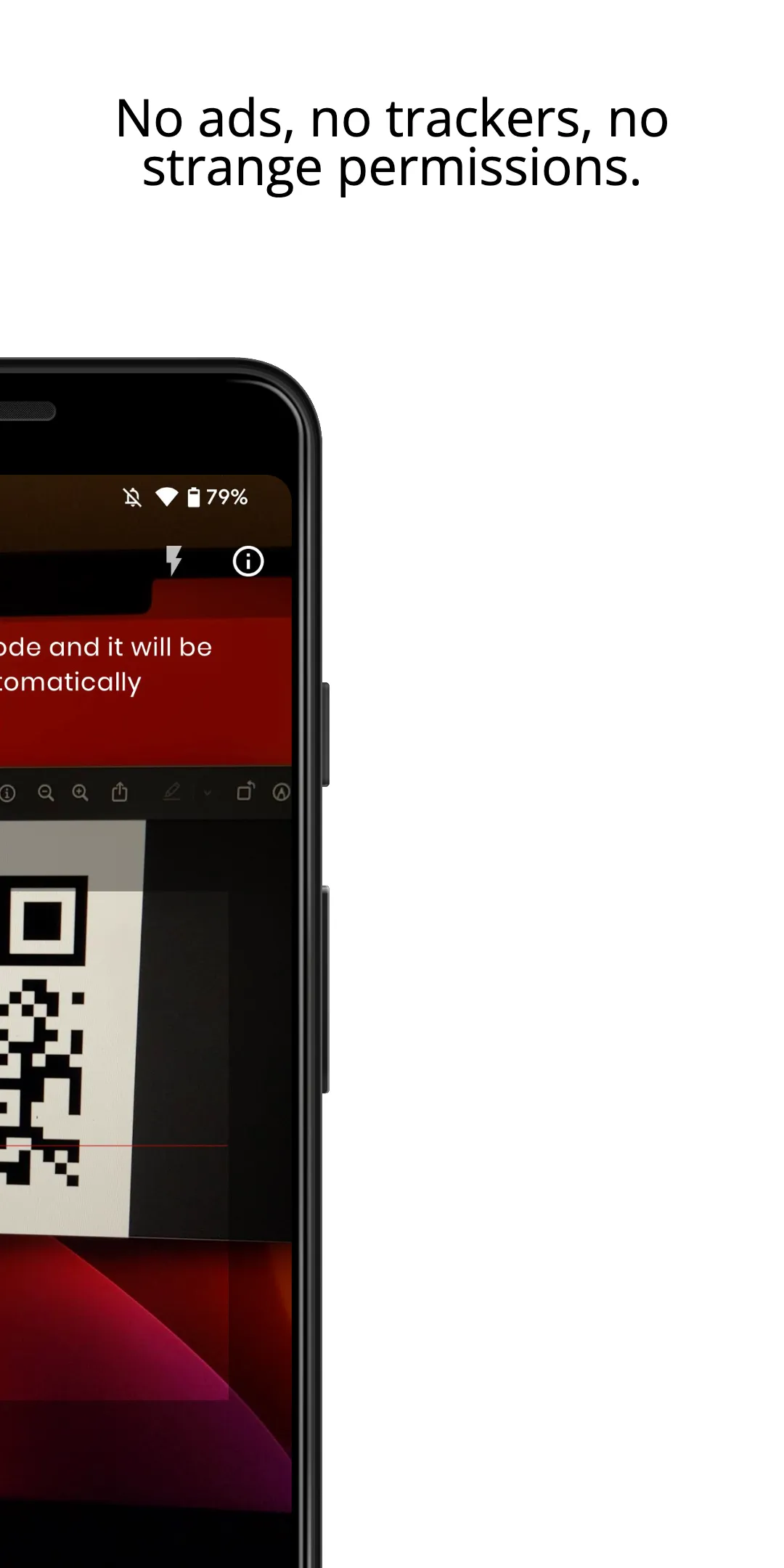 QR Reader Secure | Indus Appstore | Screenshot