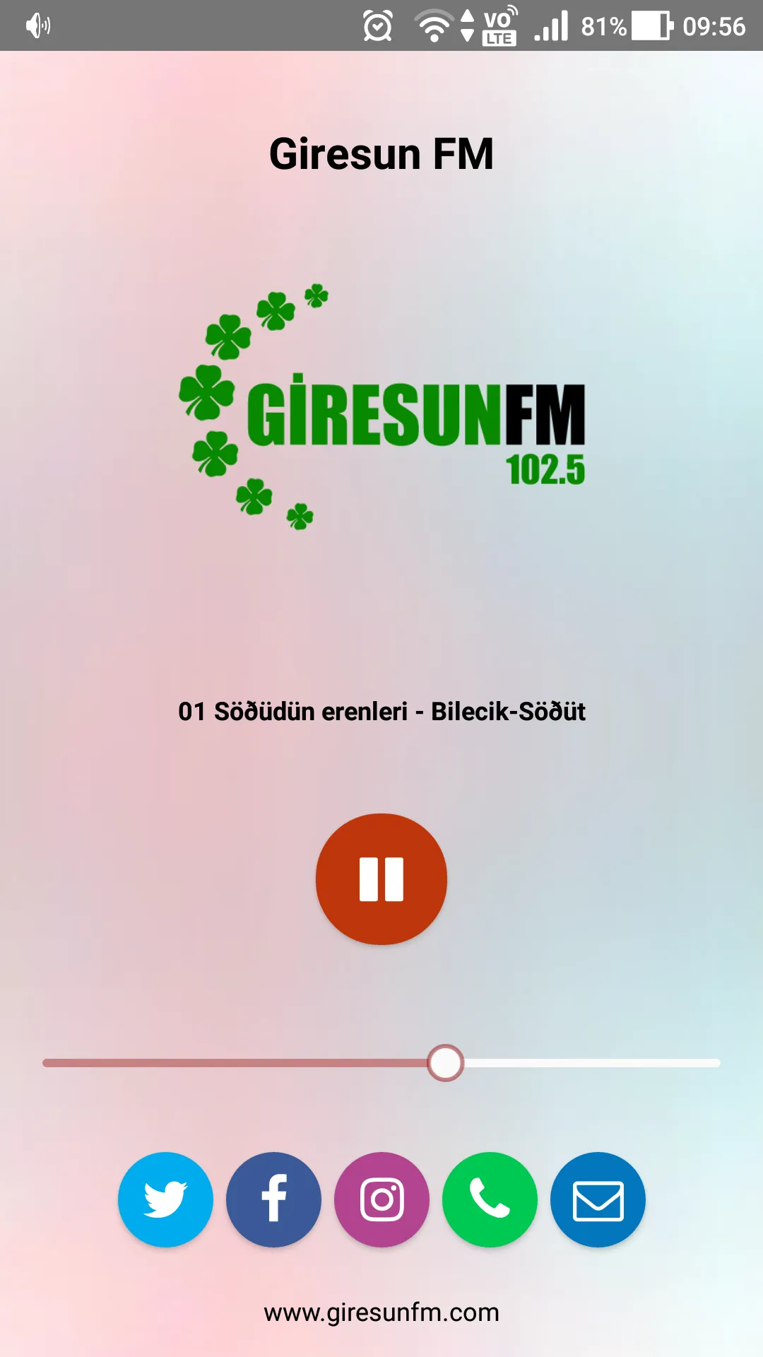 Giresun FM | Indus Appstore | Screenshot