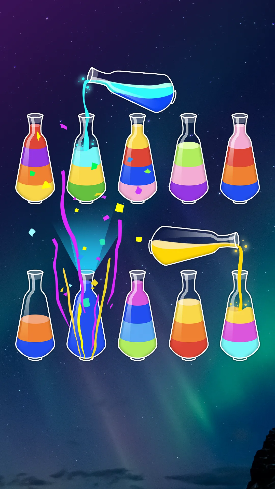 Water Sort - Color Puzzle Game | Indus Appstore | Screenshot