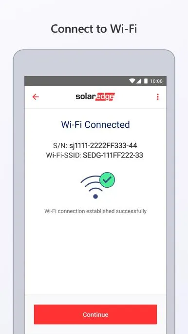 SolarEdge Inverter SetApp | Indus Appstore | Screenshot