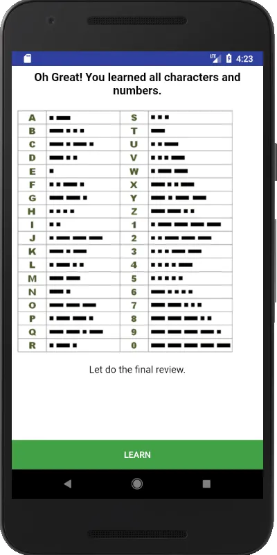 Morse Training (KDMorse) | Indus Appstore | Screenshot