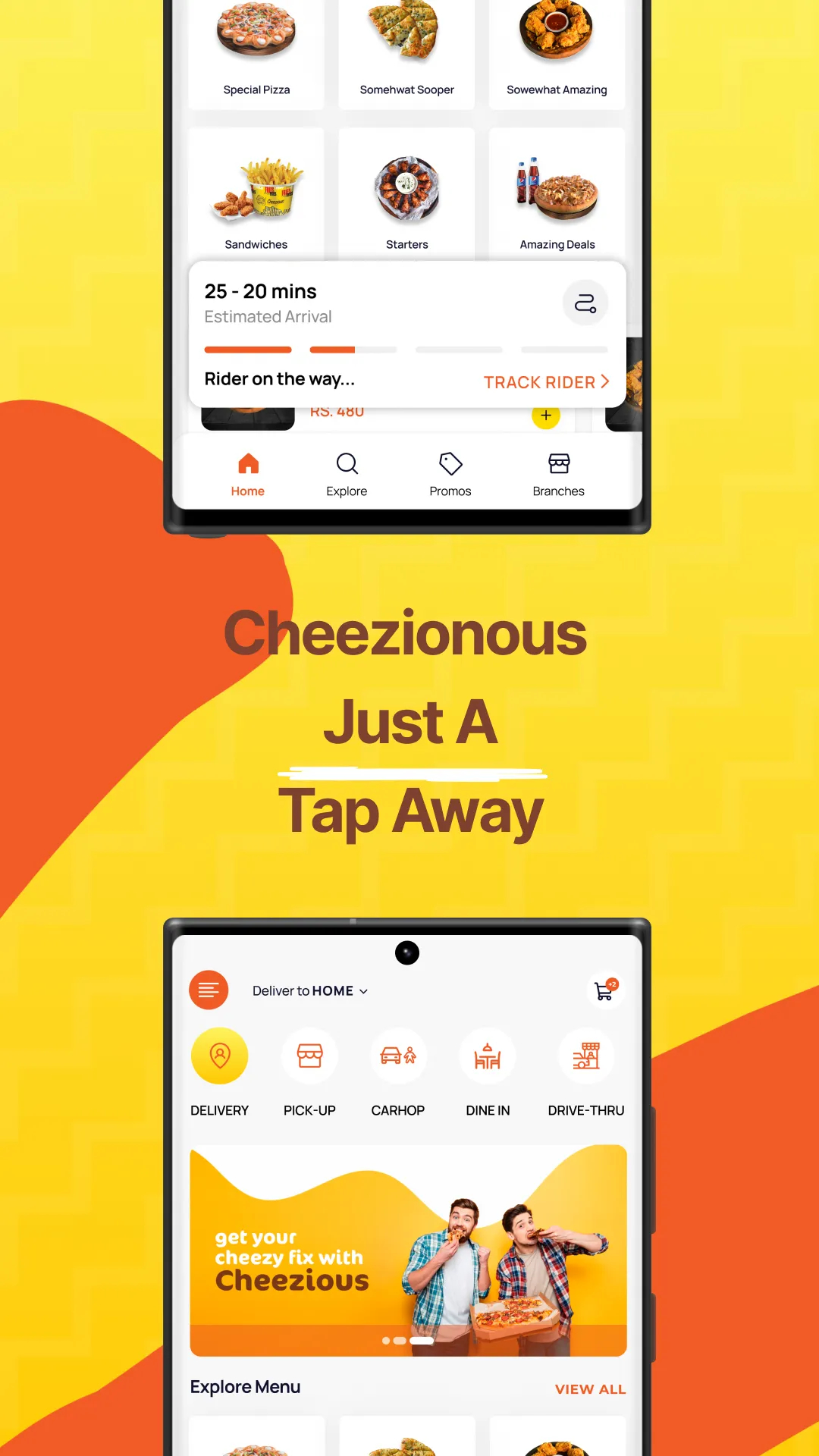 Cheezious | Indus Appstore | Screenshot