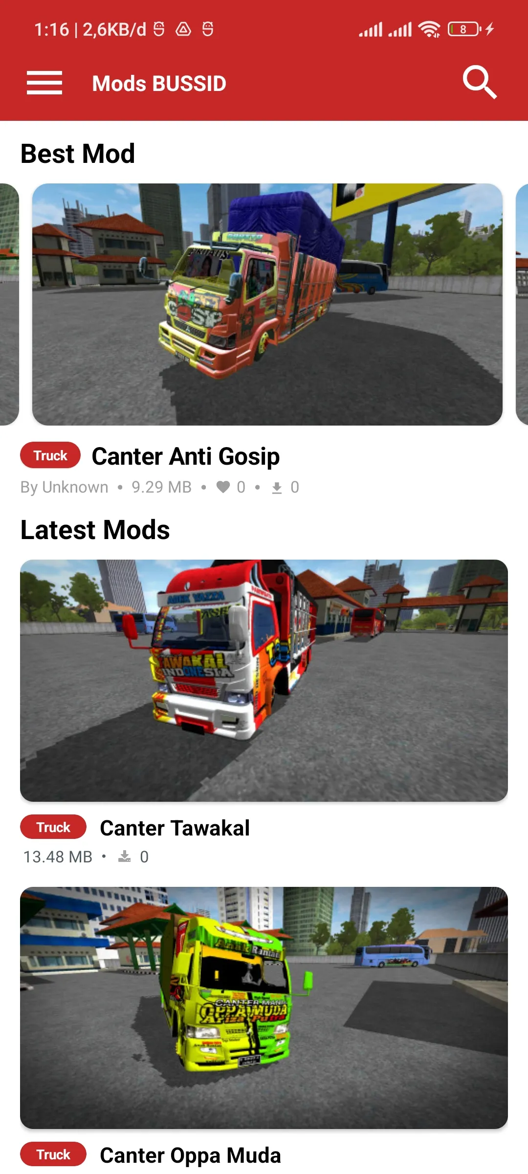 Mod Bussid Truk Oleng Viral | Indus Appstore | Screenshot