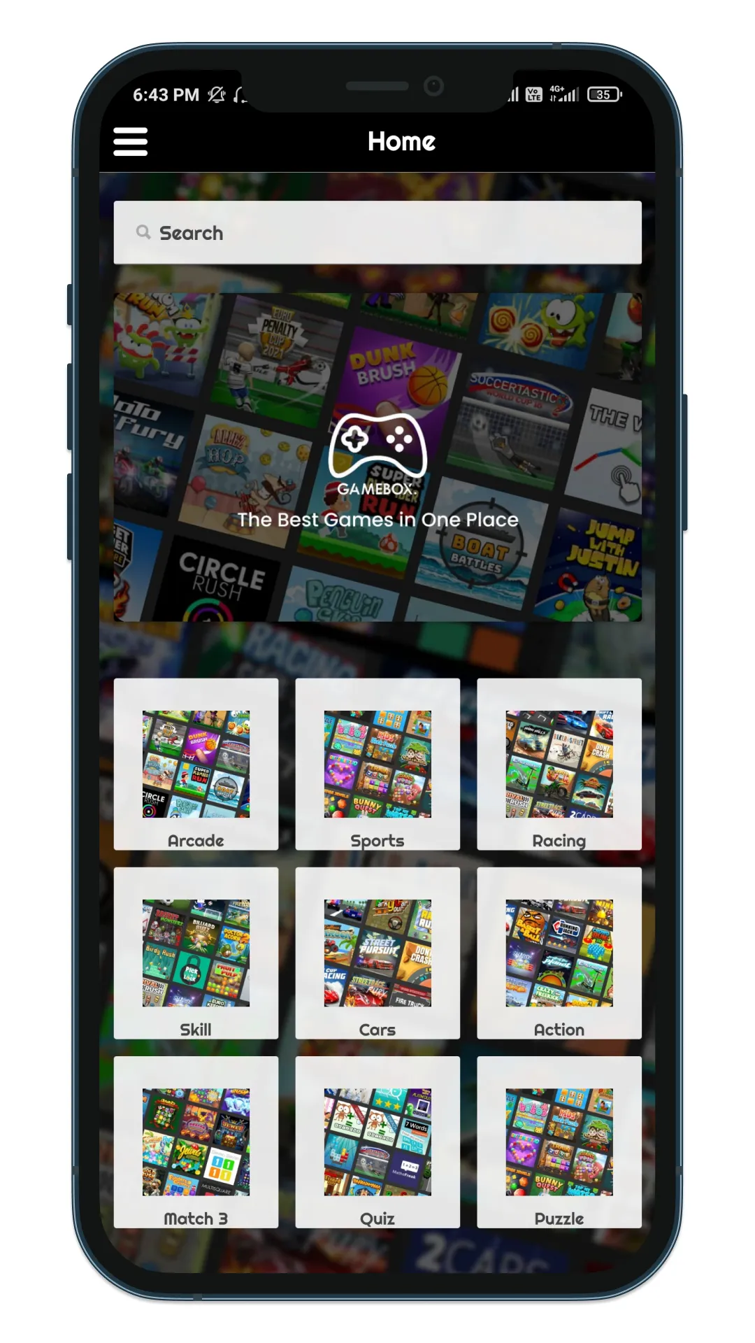 GameBox 200+ Games In One App | Indus Appstore | Screenshot