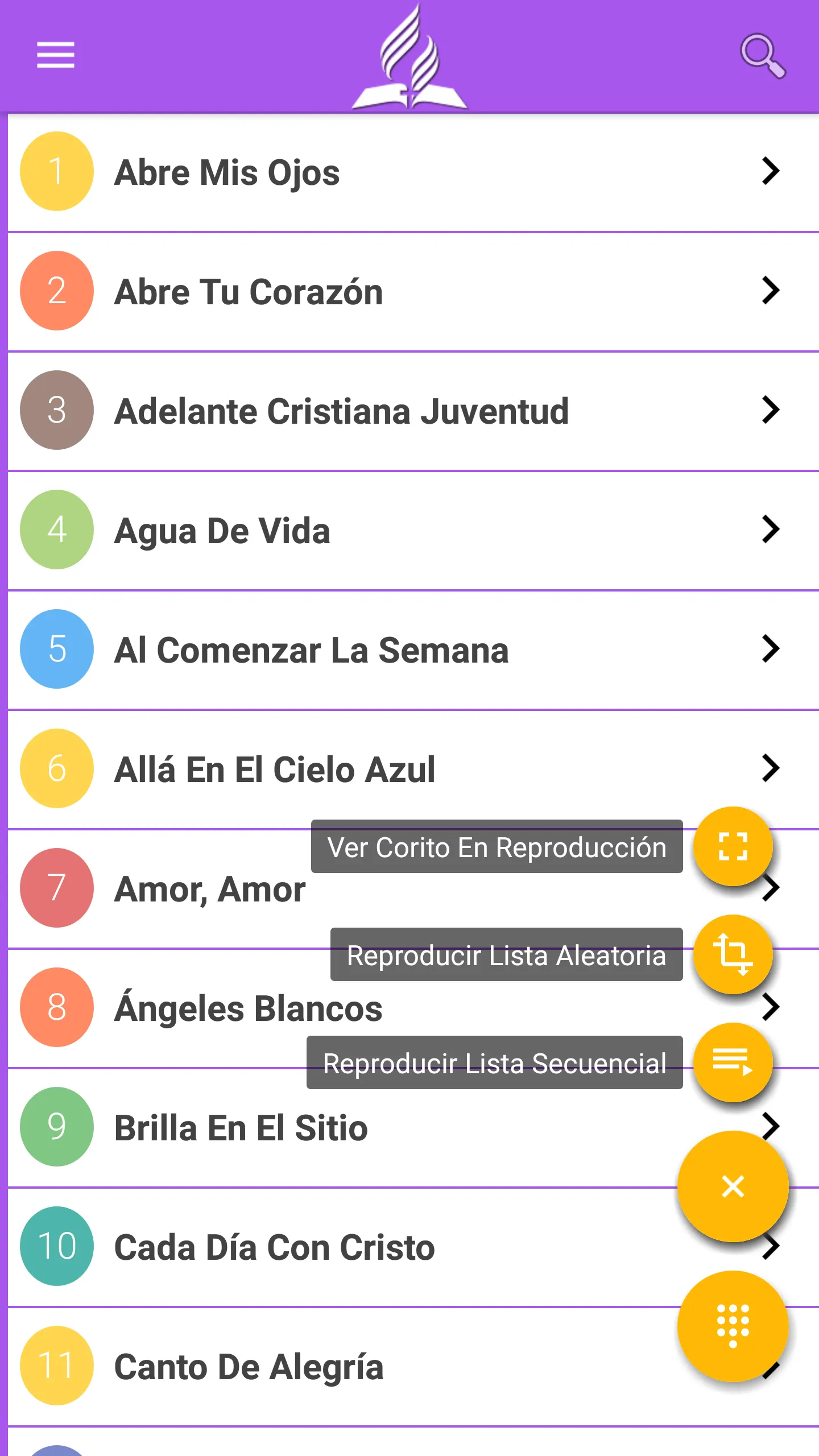 Coritos Adventistas | Indus Appstore | Screenshot