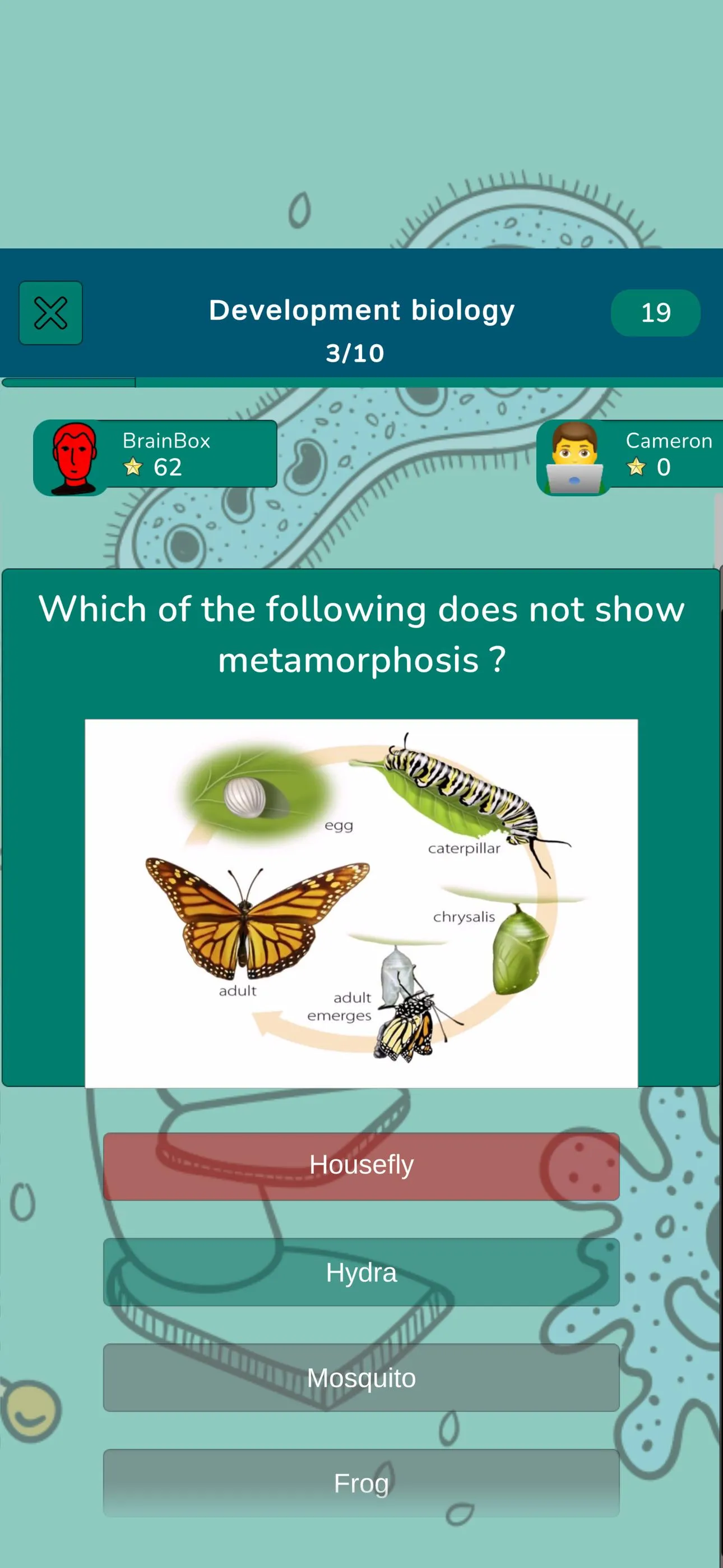 Biology Knowledge Quiz | Indus Appstore | Screenshot