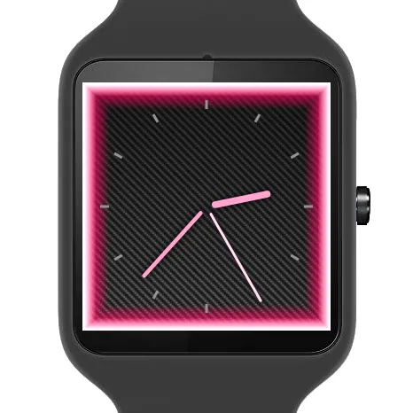 Carbon Neon Watch Face | Indus Appstore | Screenshot