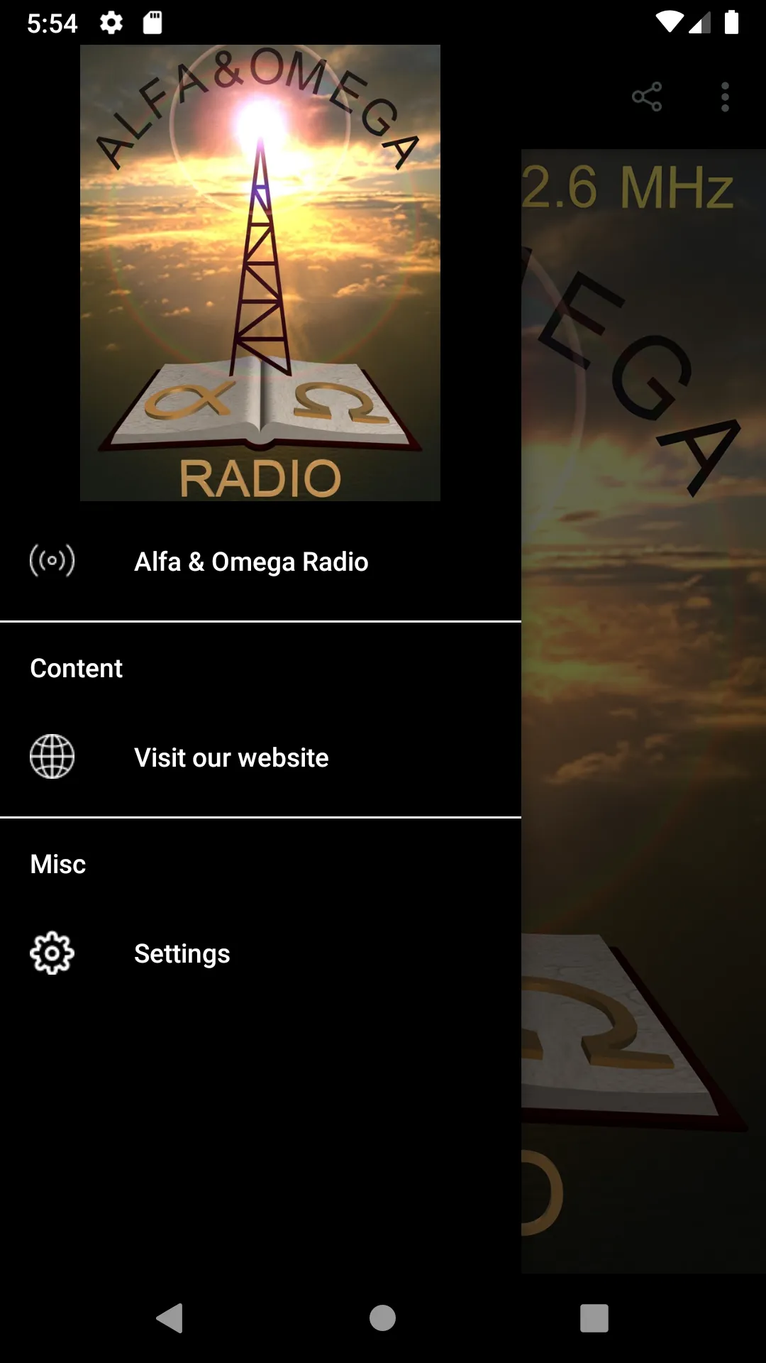 Alfa e Omega Radio | Indus Appstore | Screenshot