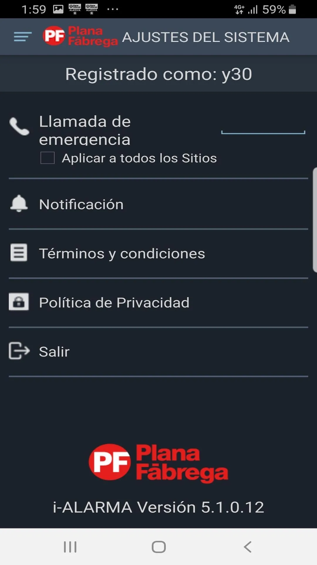 I-ALARMA | Indus Appstore | Screenshot