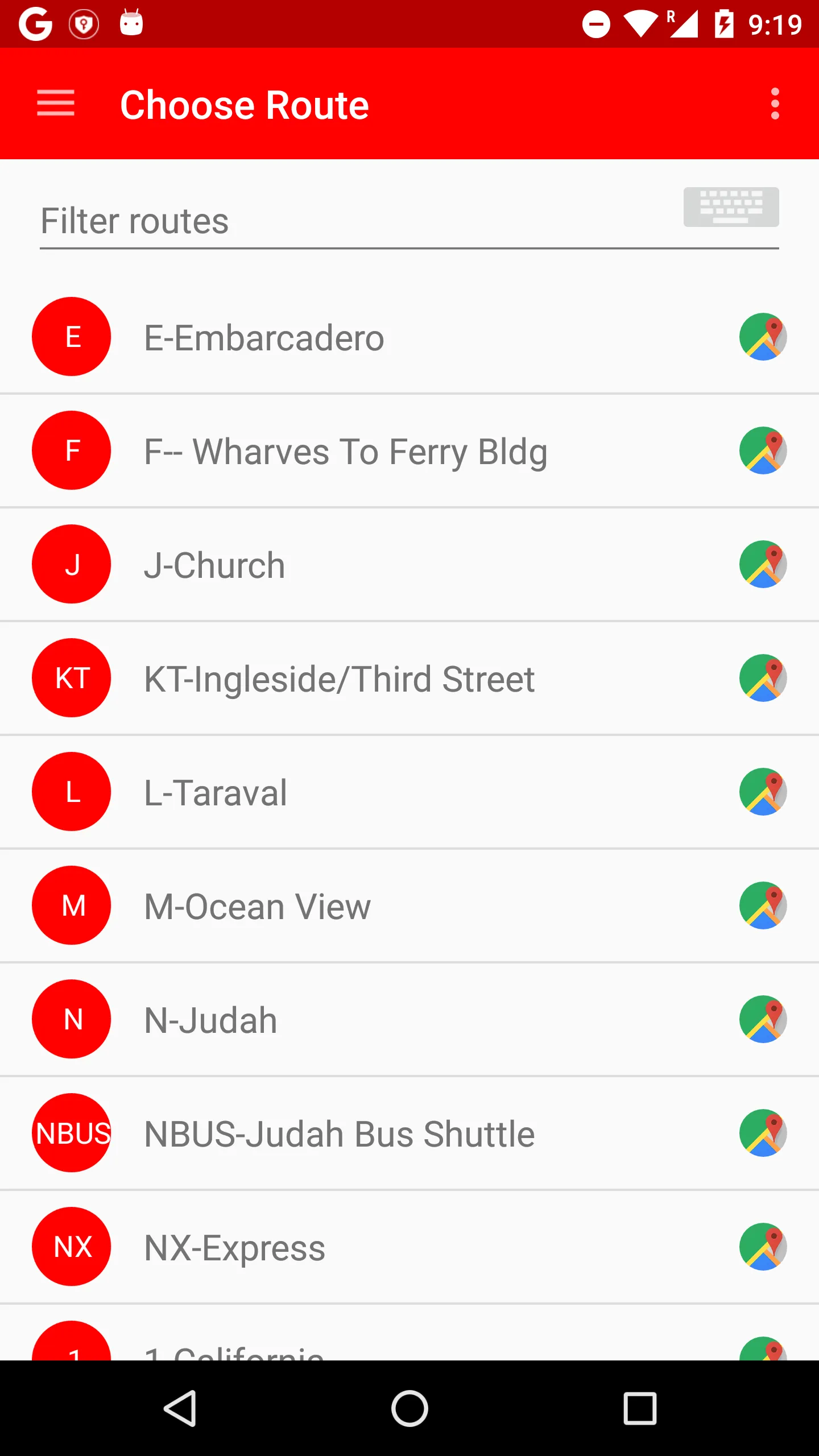 SF Muni Live | Indus Appstore | Screenshot