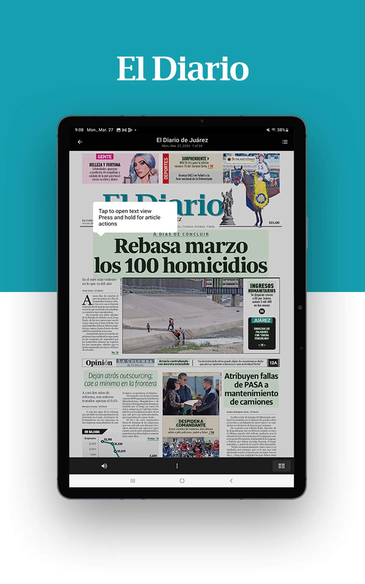 Diario MX | Indus Appstore | Screenshot