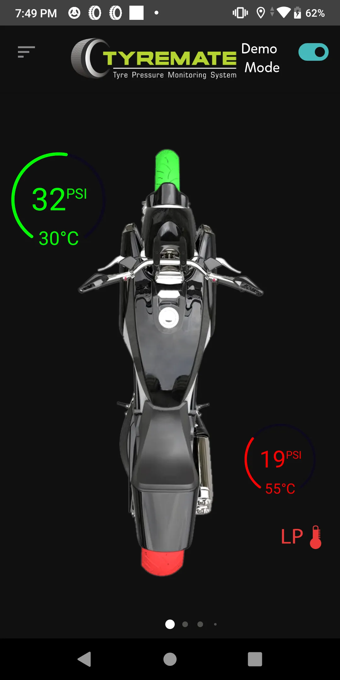 Tyremate TPMS for 2 wheelers | Indus Appstore | Screenshot