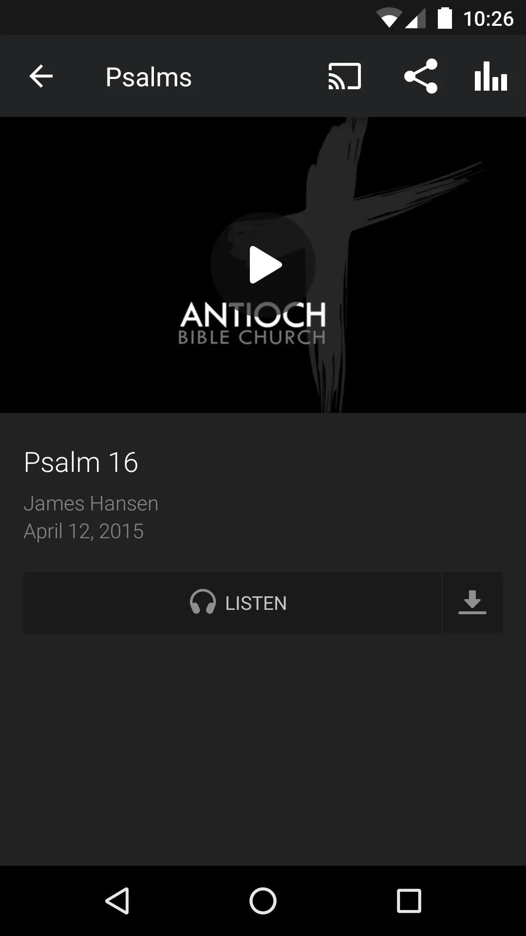 Antioch Bible Church | Indus Appstore | Screenshot