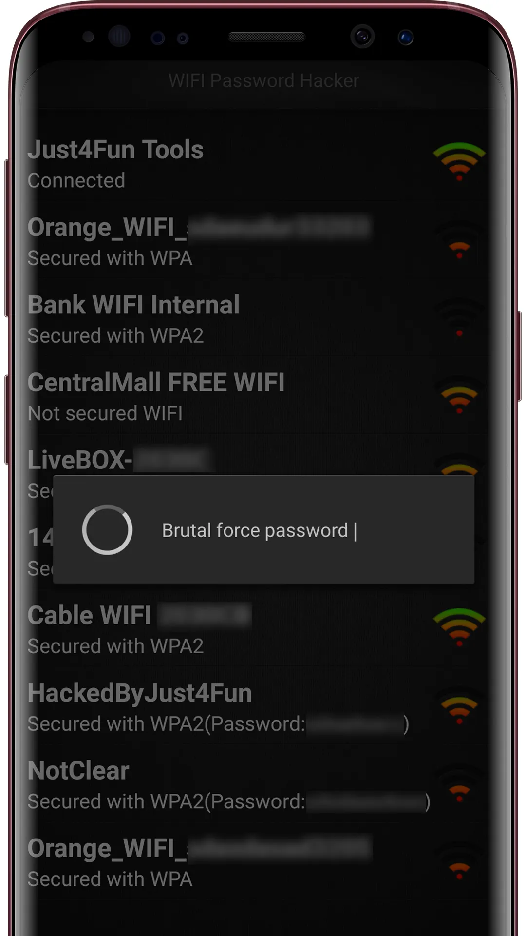 WIFI Password Hacker PRO Prank | Indus Appstore | Screenshot