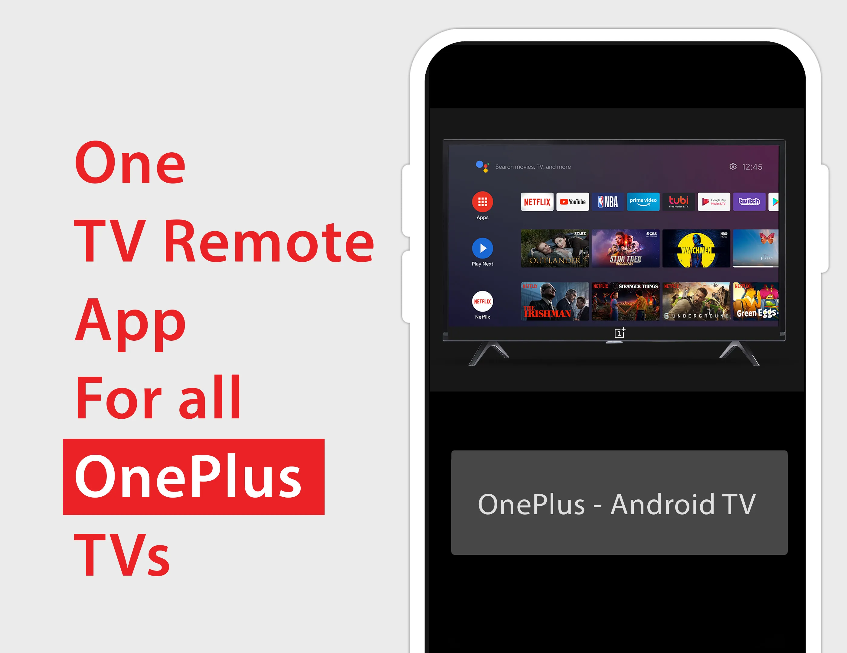 OnePlus TV Remote - Android TV | Indus Appstore | Screenshot