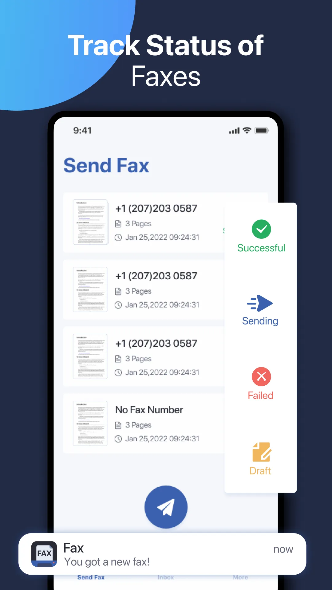 FaxFree App®: Fax From Phone | Indus Appstore | Screenshot