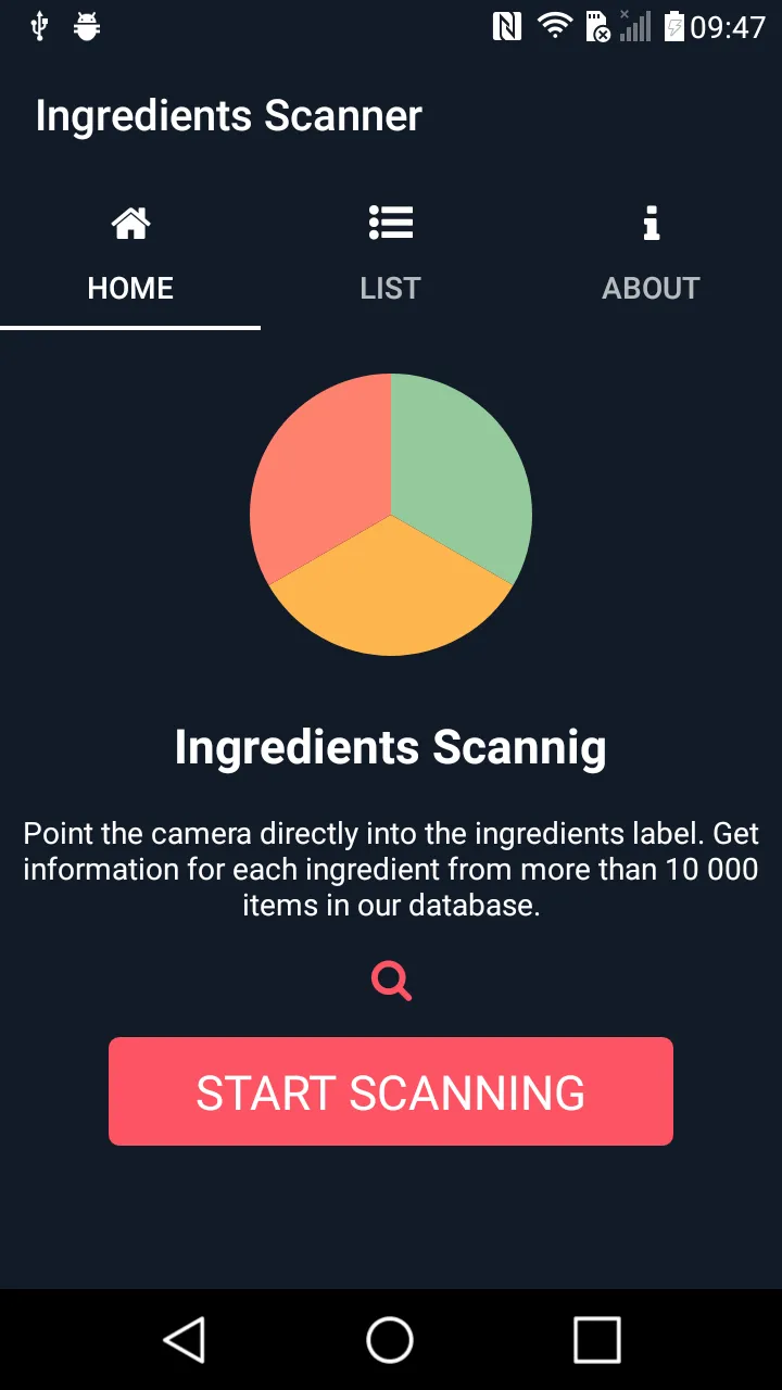 Ingredients Scanner | Indus Appstore | Screenshot