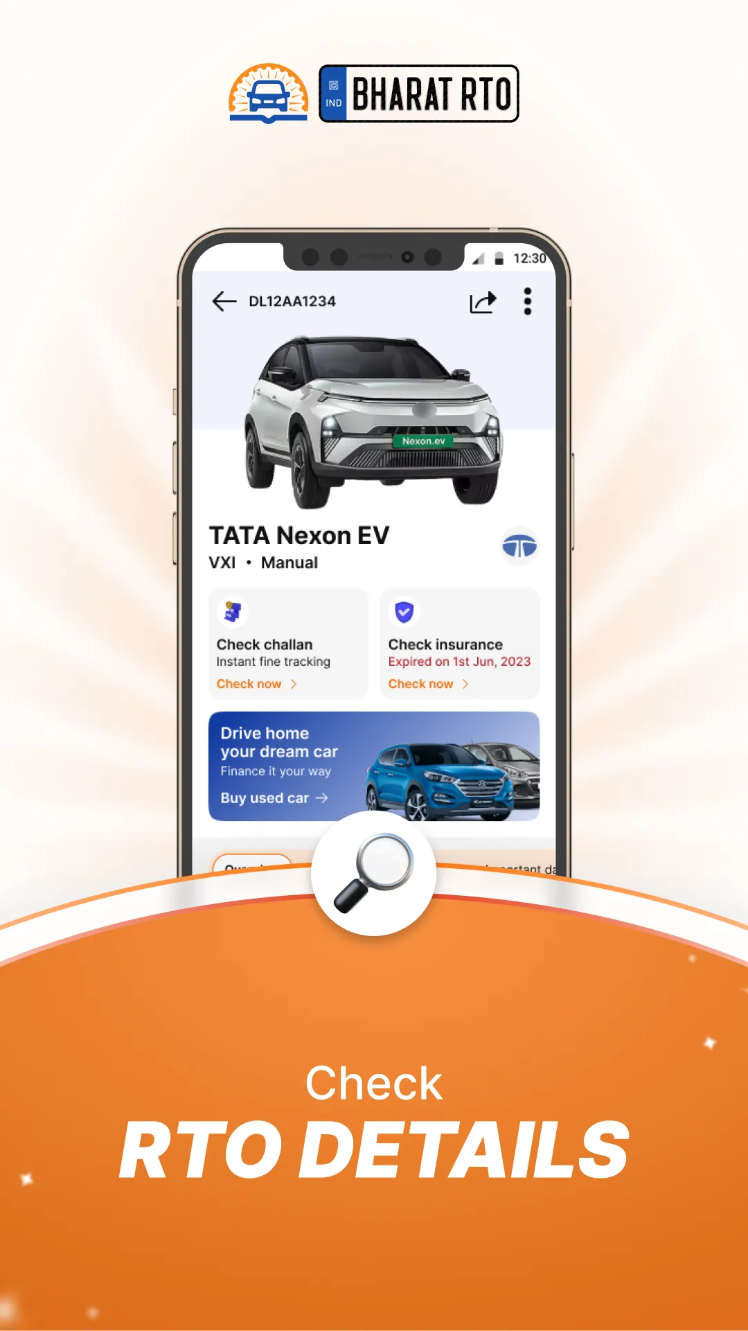Bharat RTO Car & Bike Info App | Indus Appstore | Screenshot