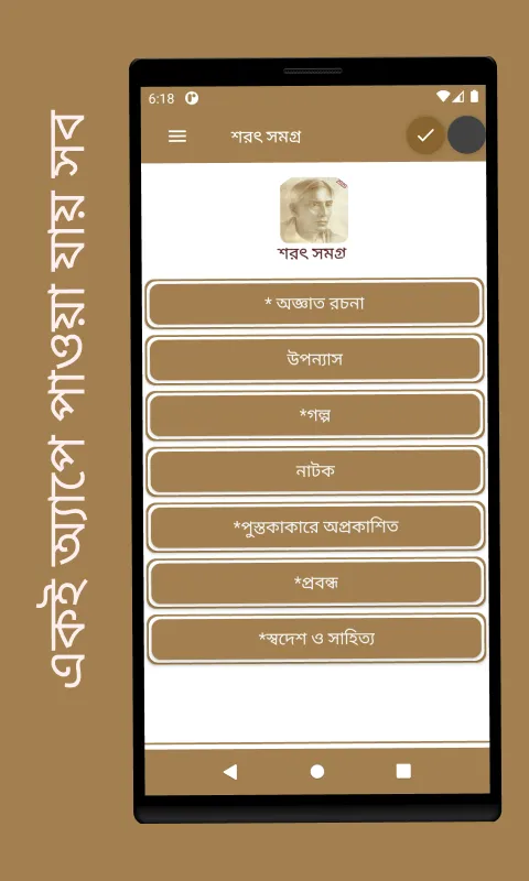 শরৎচন্দ্র চট্টোপাধ্যায় | Indus Appstore | Screenshot