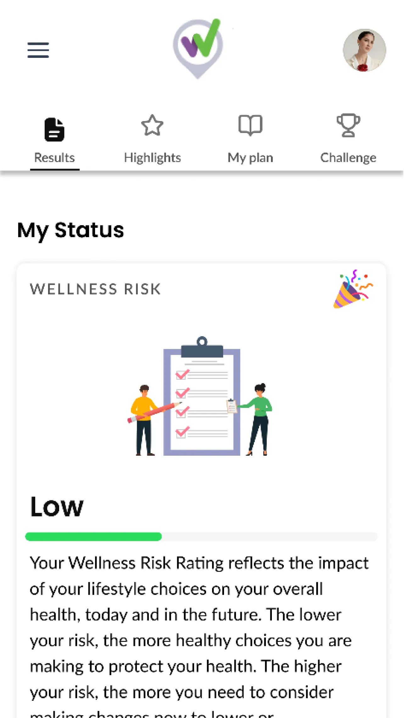 Wellness Checkpoint® | Indus Appstore | Screenshot