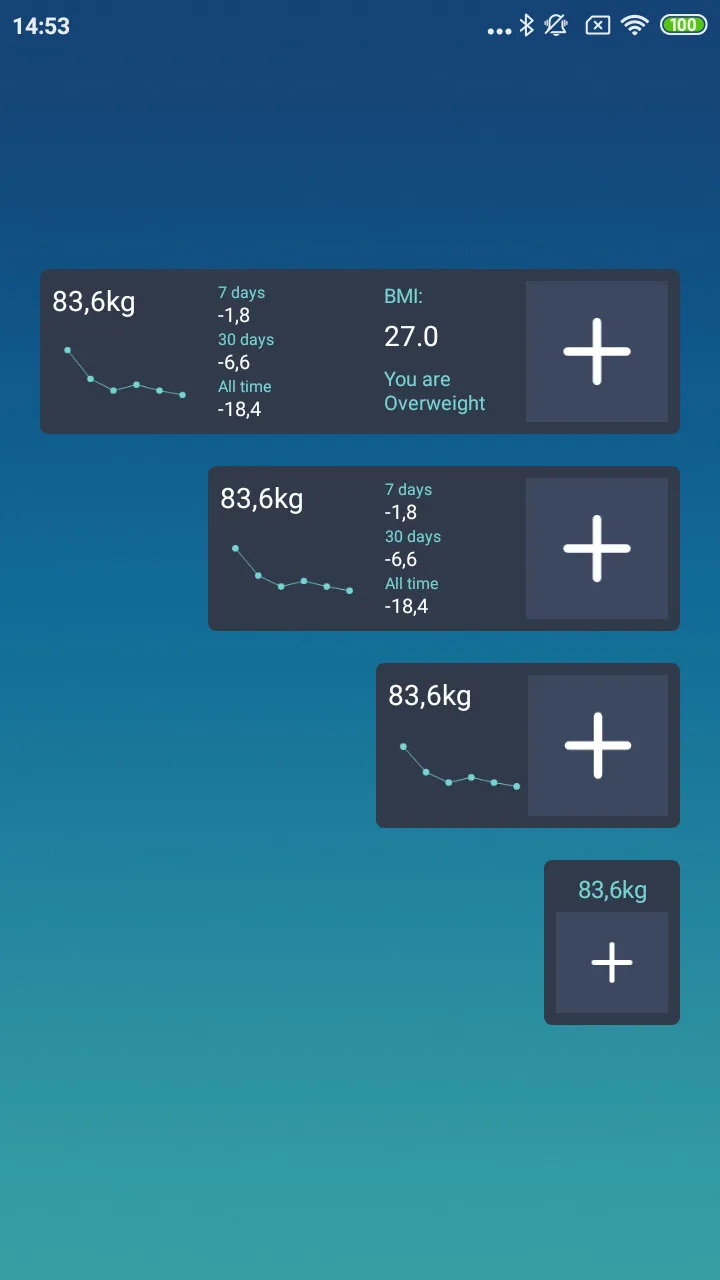 Handy Weight Loss Tracker, BMI | Indus Appstore | Screenshot