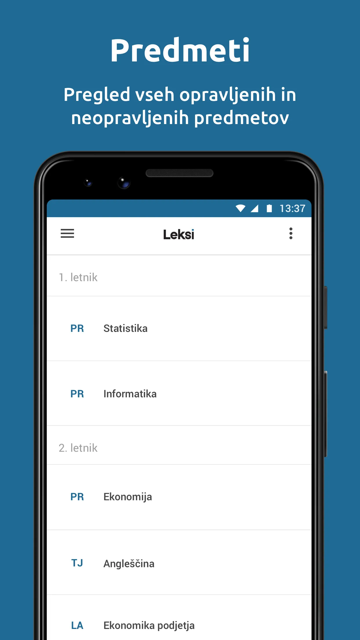 Leksi - app za študente! | Indus Appstore | Screenshot