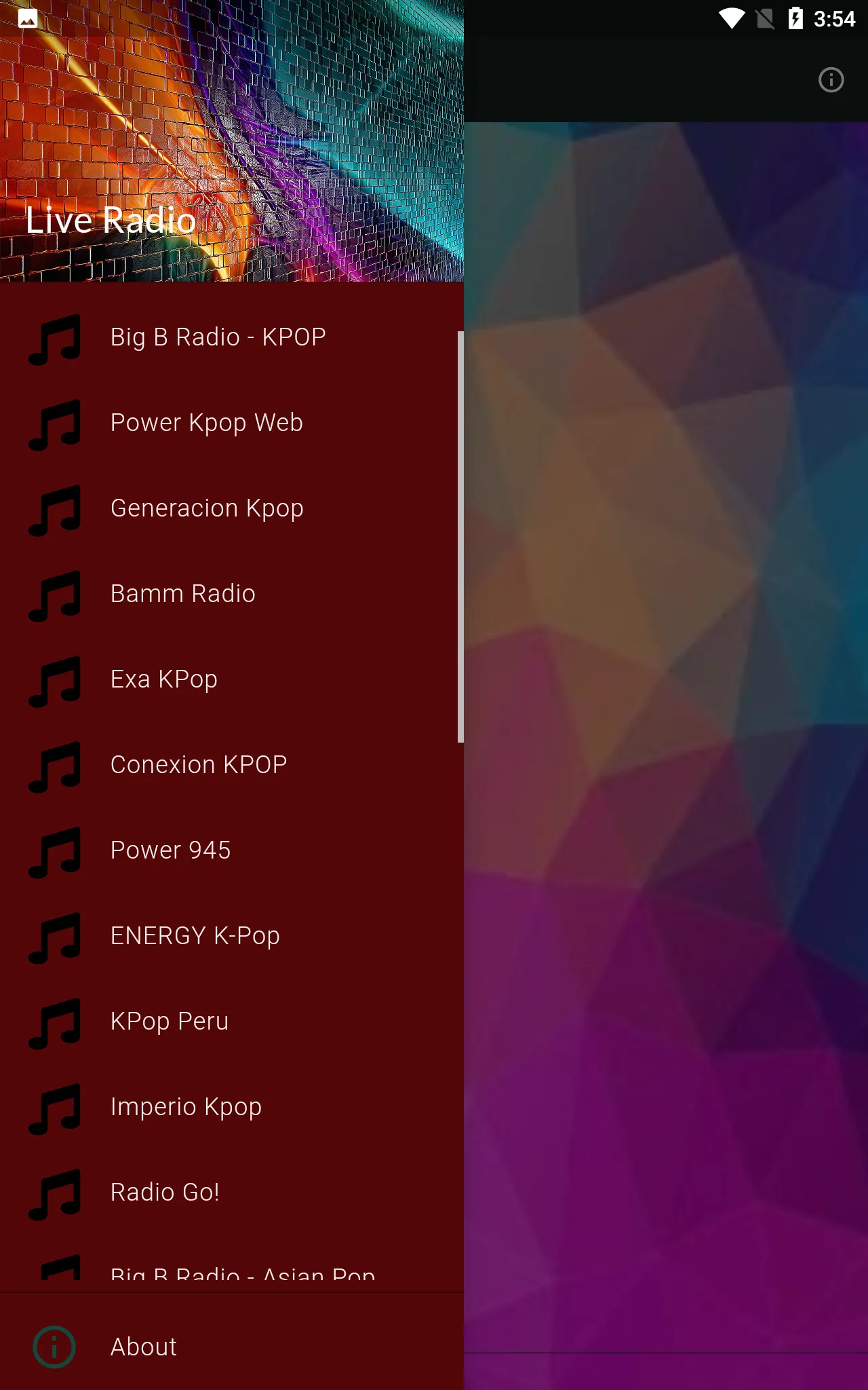 K-Pop Music Radios - Live | Indus Appstore | Screenshot