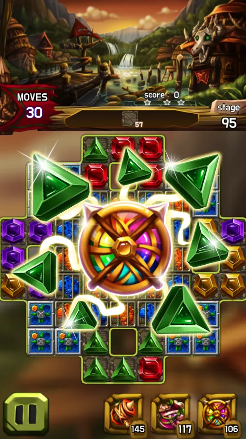 Jewel Amazon : Match 3 Puzzle | Indus Appstore | Screenshot