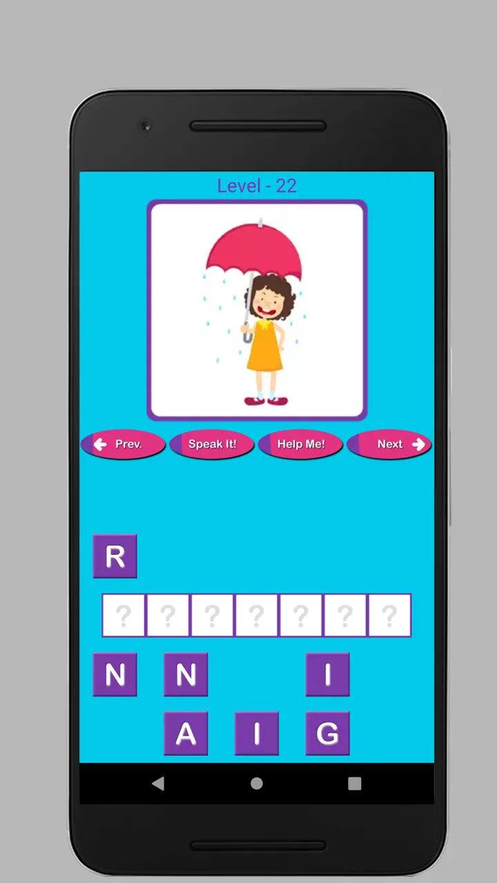 Spelling Making Game | Indus Appstore | Screenshot