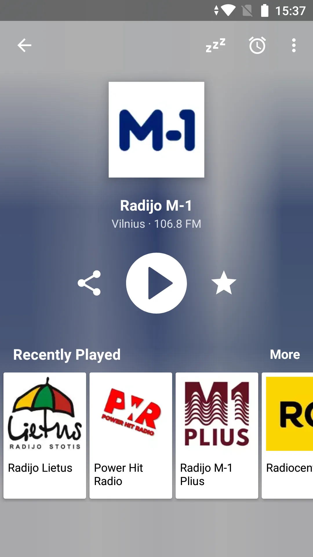 Radio FM Lietuva (Lithuania) | Indus Appstore | Screenshot