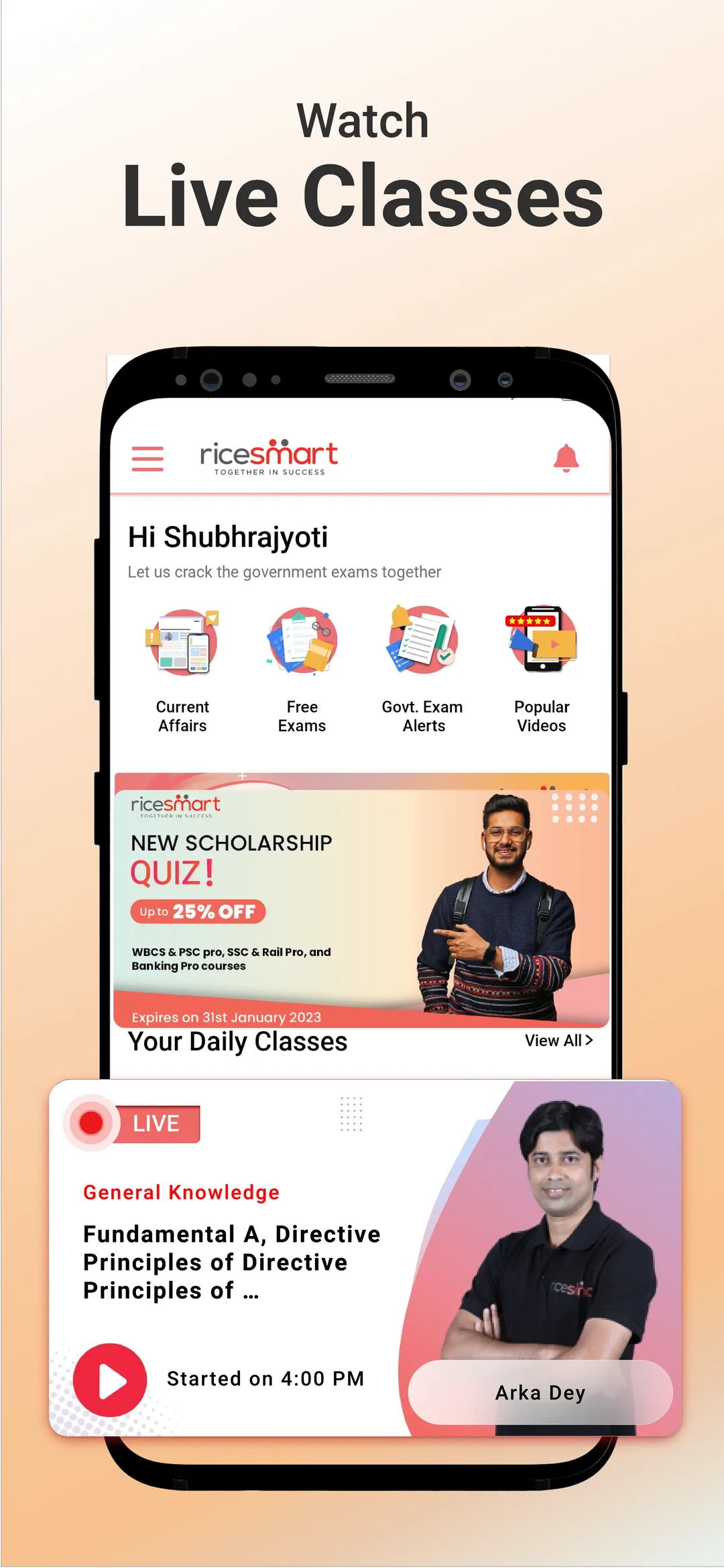 RICE Smart: Govt Job Exam Prep | Indus Appstore | Screenshot