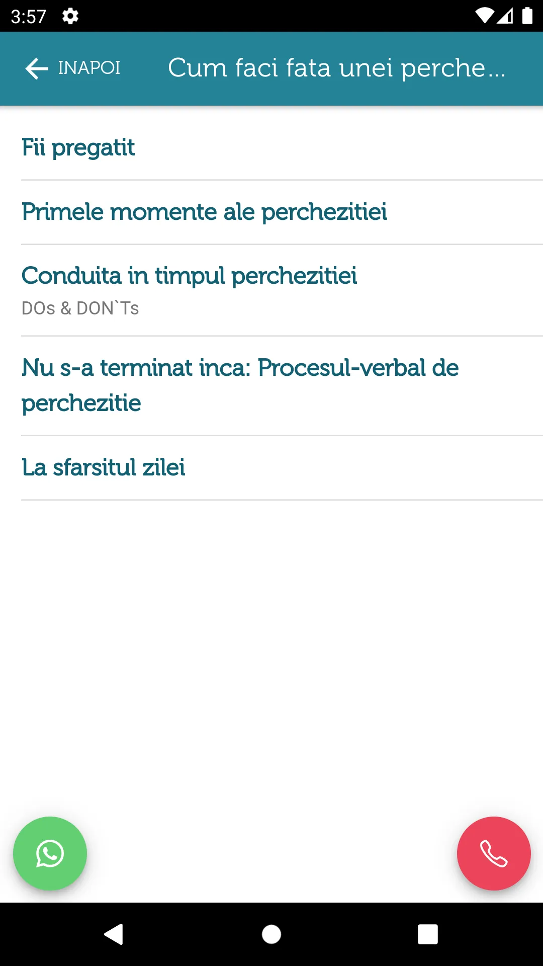 actLegalRomania - White Collar | Indus Appstore | Screenshot