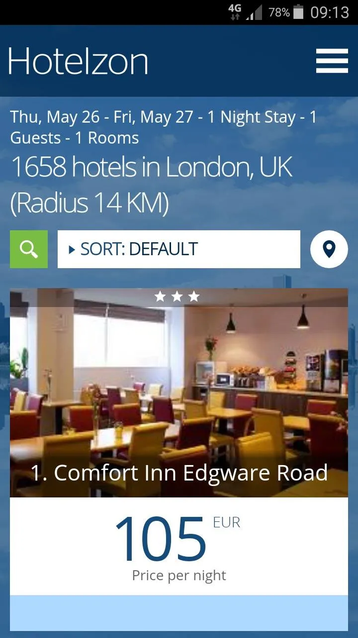 Hotelzon | Indus Appstore | Screenshot