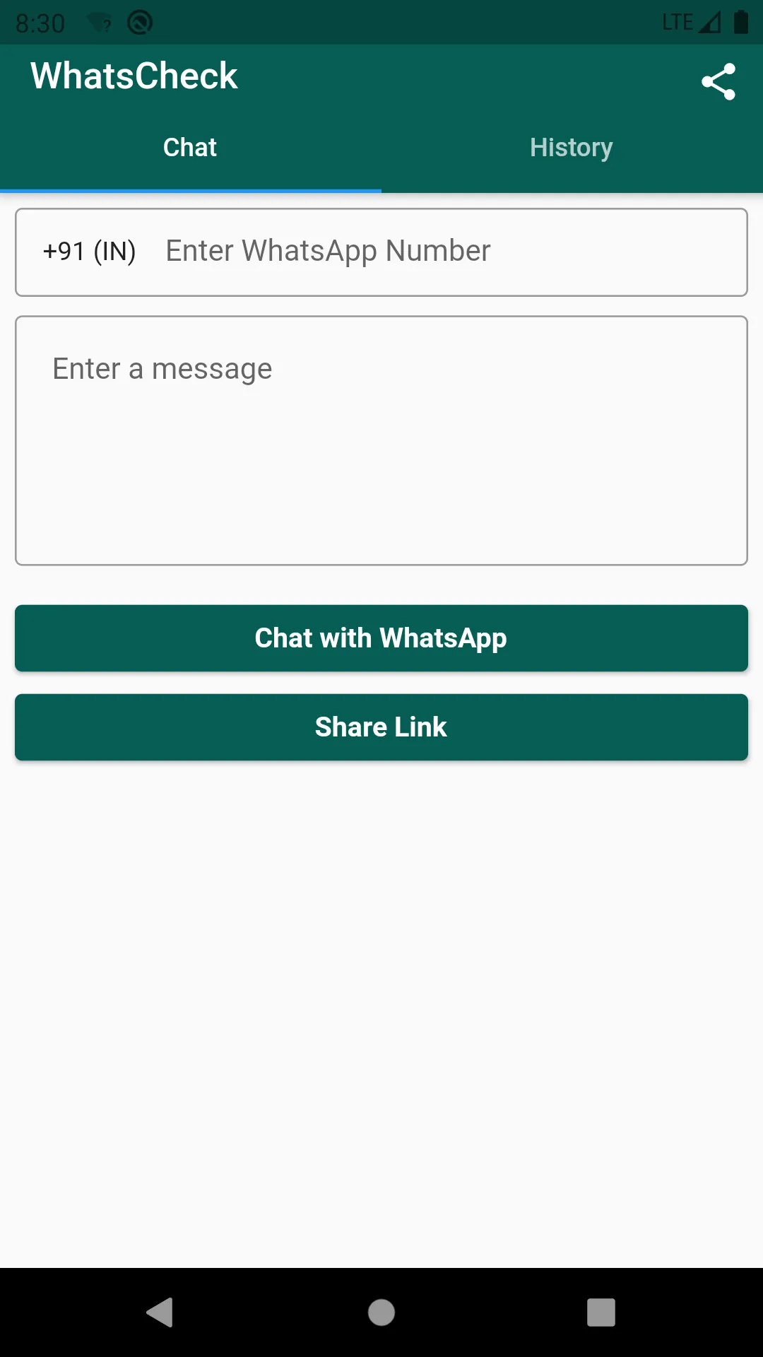 WhatsCheck-Directly Message WA | Indus Appstore | Screenshot