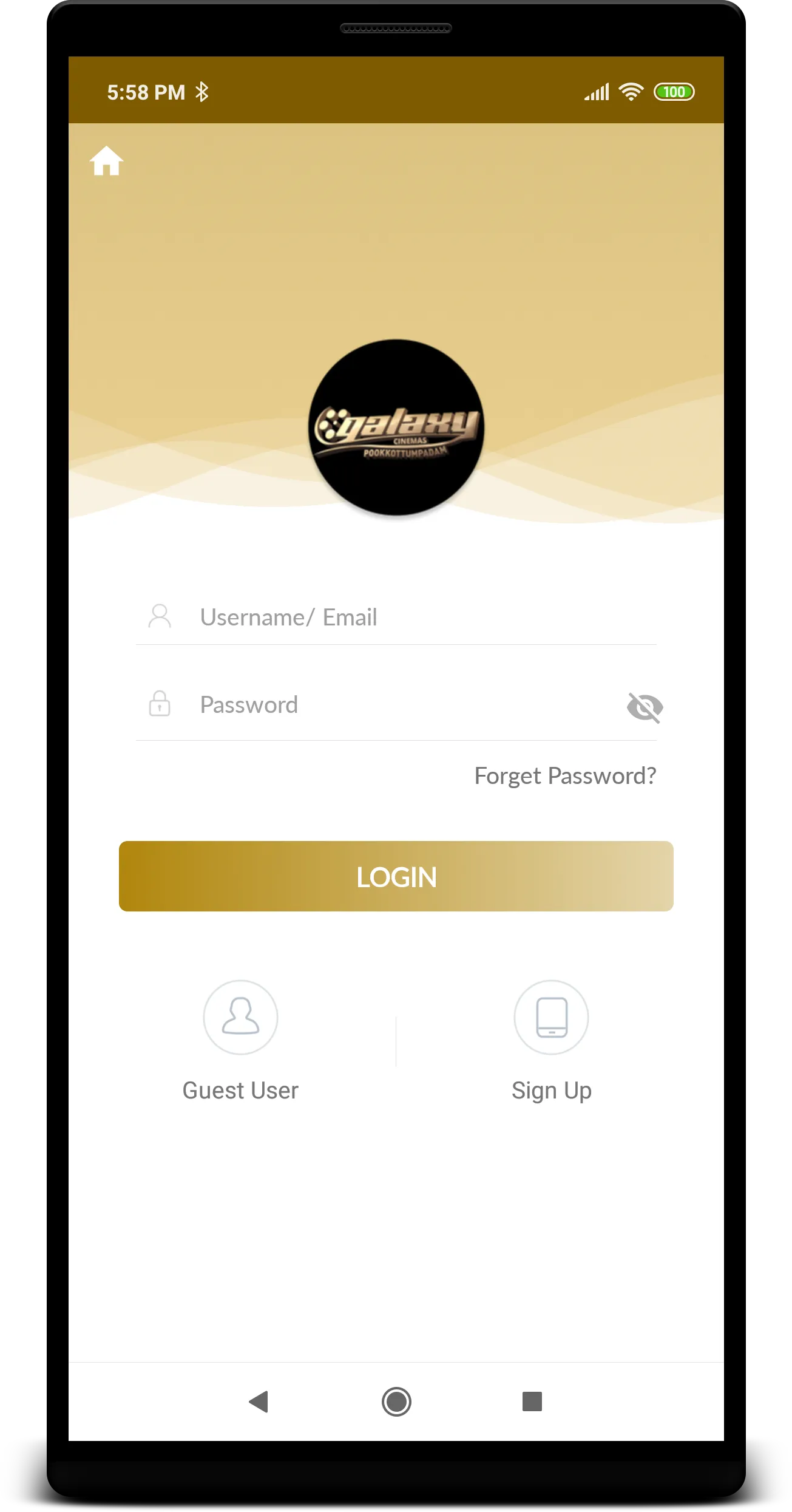 Galaxy Cinemas Pookkottumpadam | Indus Appstore | Screenshot