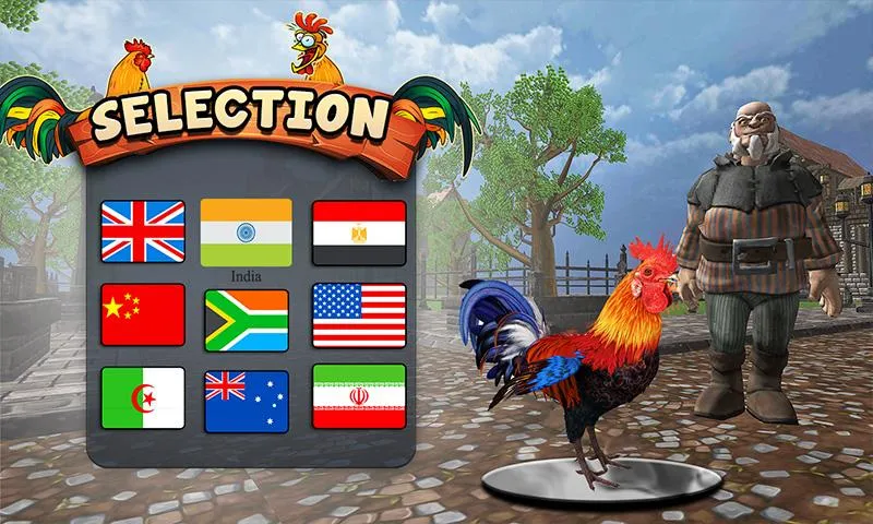 Farm Rooster Fighting Chicks 2 | Indus Appstore | Screenshot