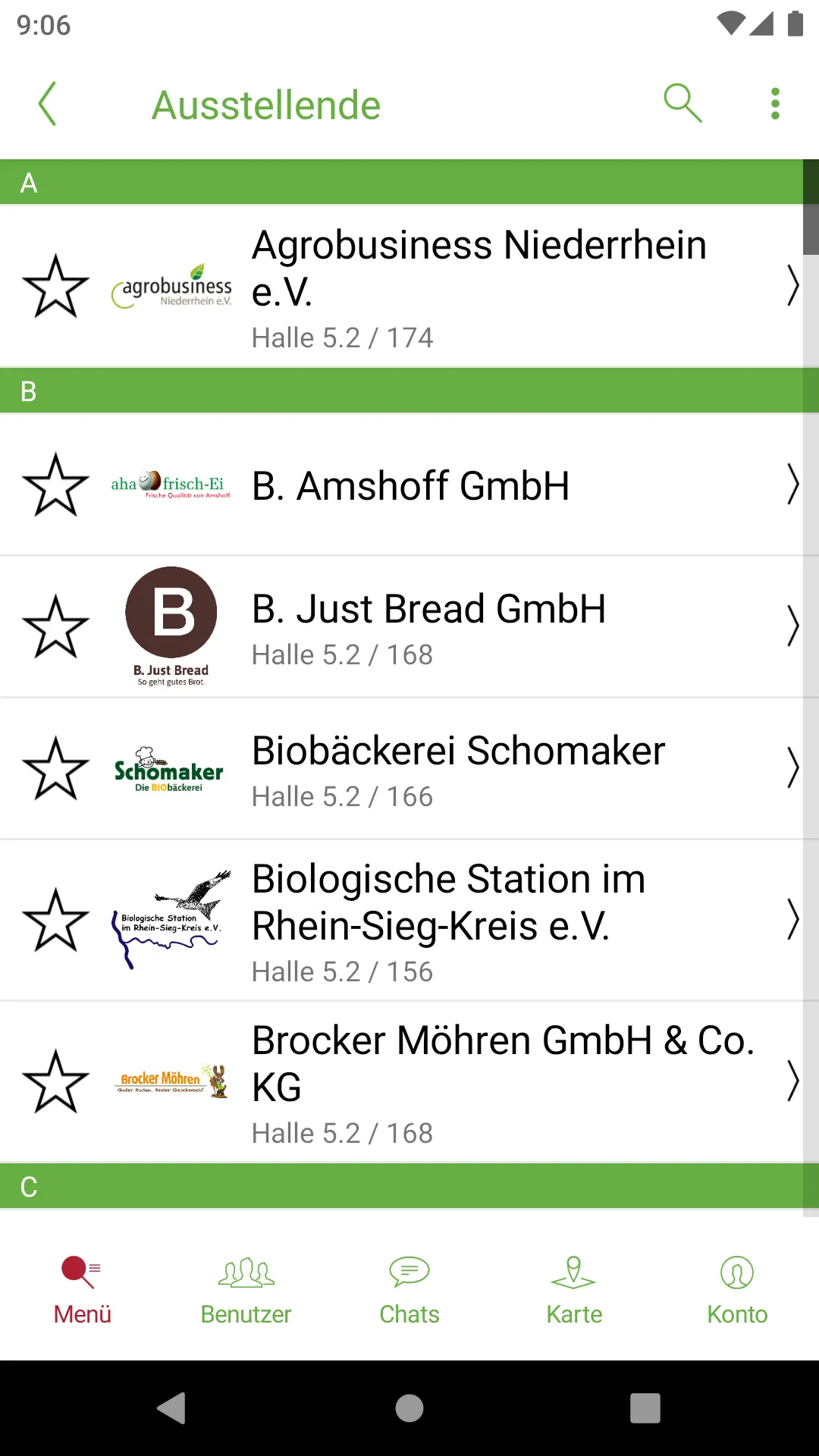 NRW Halle Grüne Woche | Indus Appstore | Screenshot