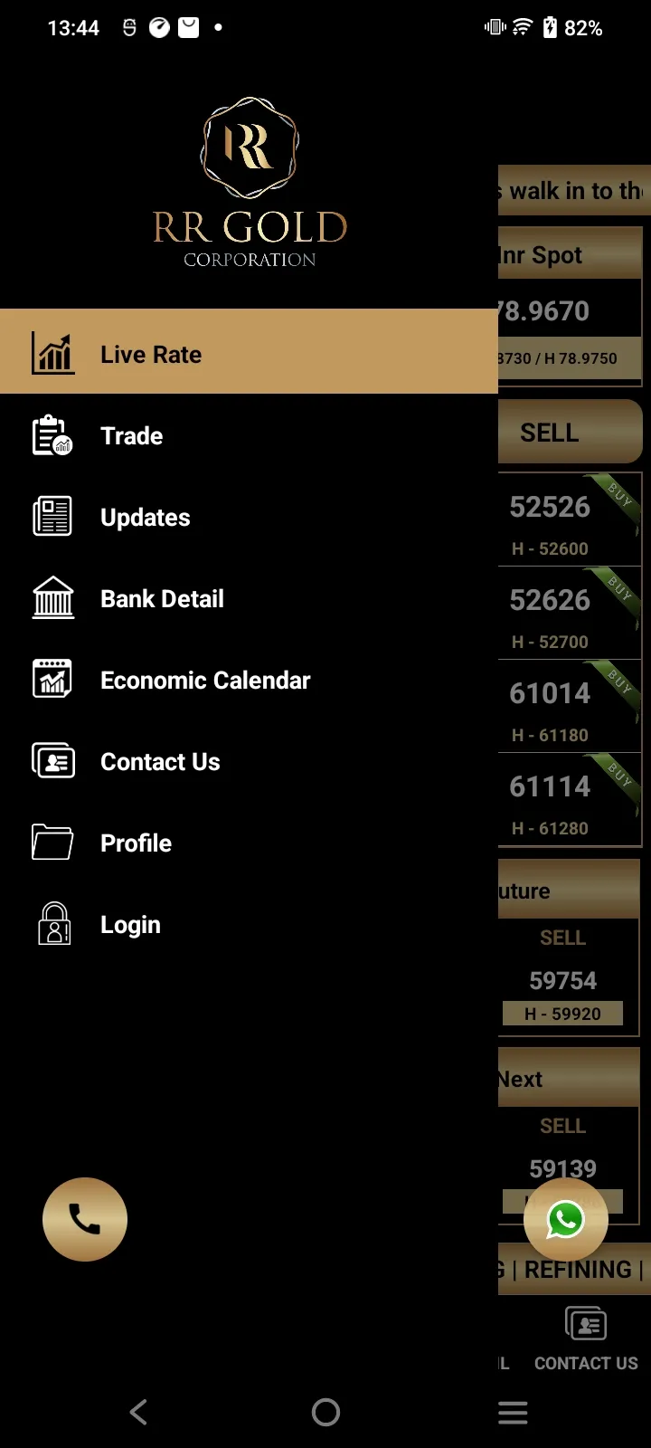 RR Gold | Indus Appstore | Screenshot