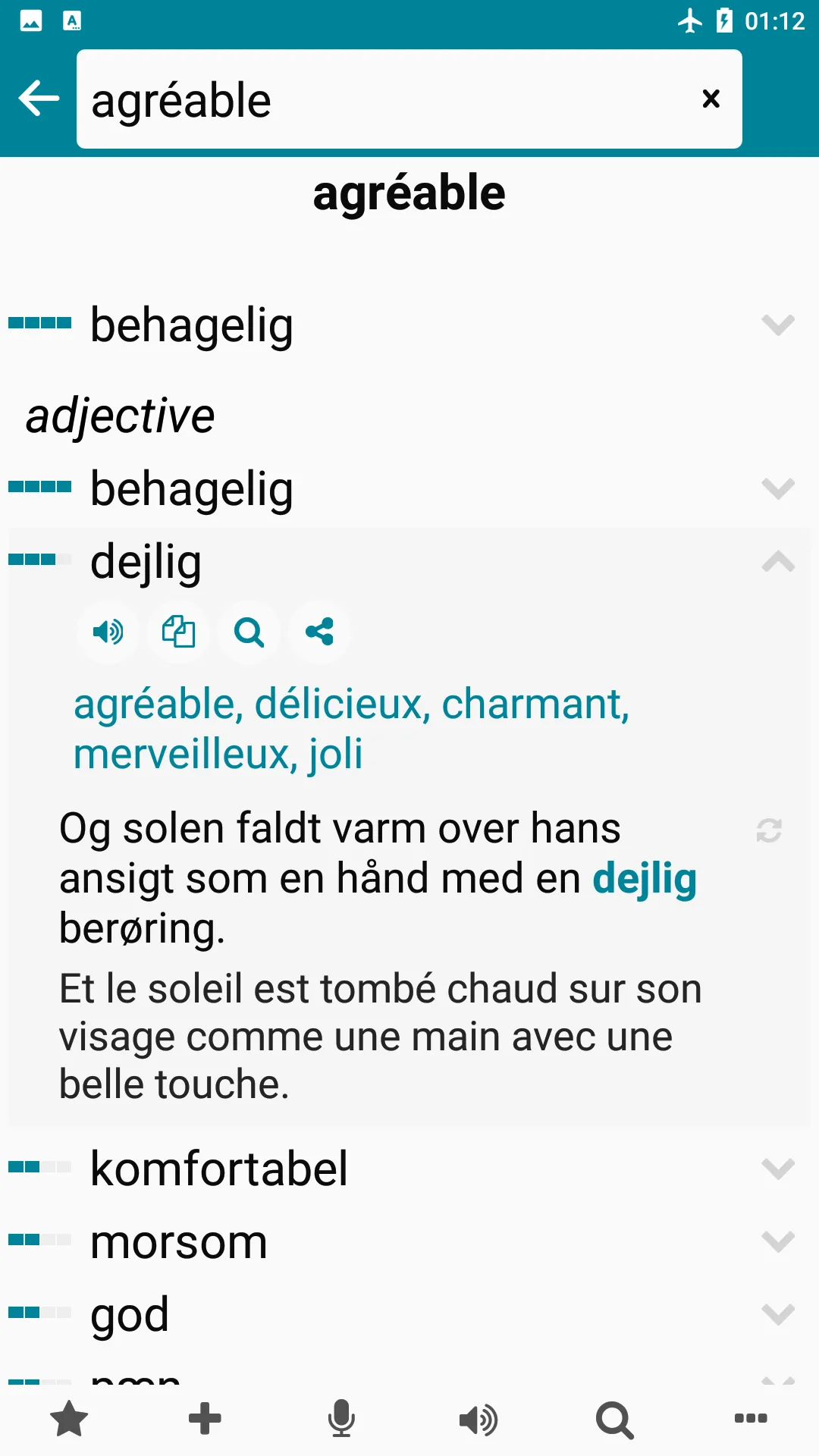 French - Danish | Indus Appstore | Screenshot