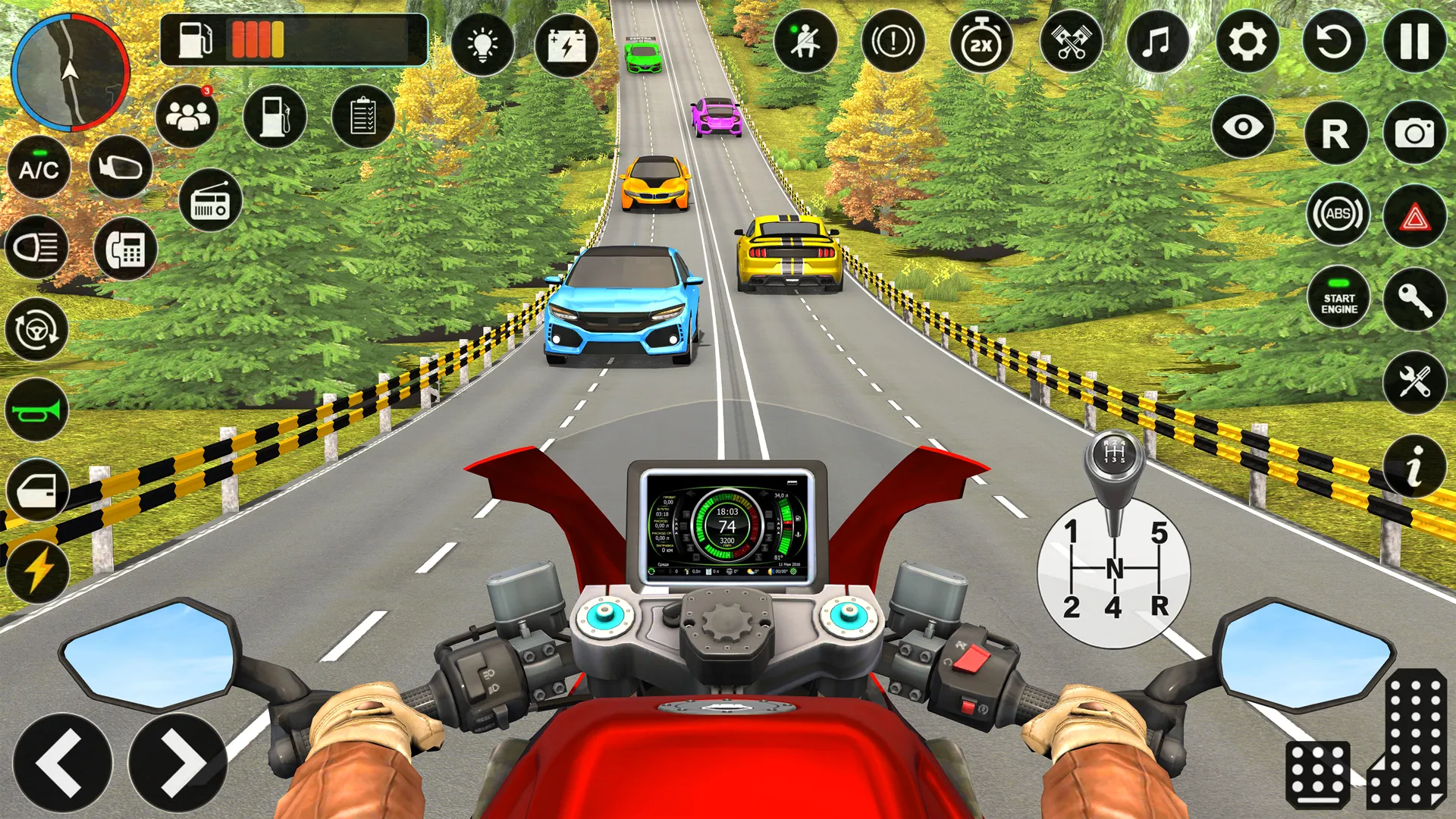 Motorbike Traffic Race Game 3D | Indus Appstore | Screenshot