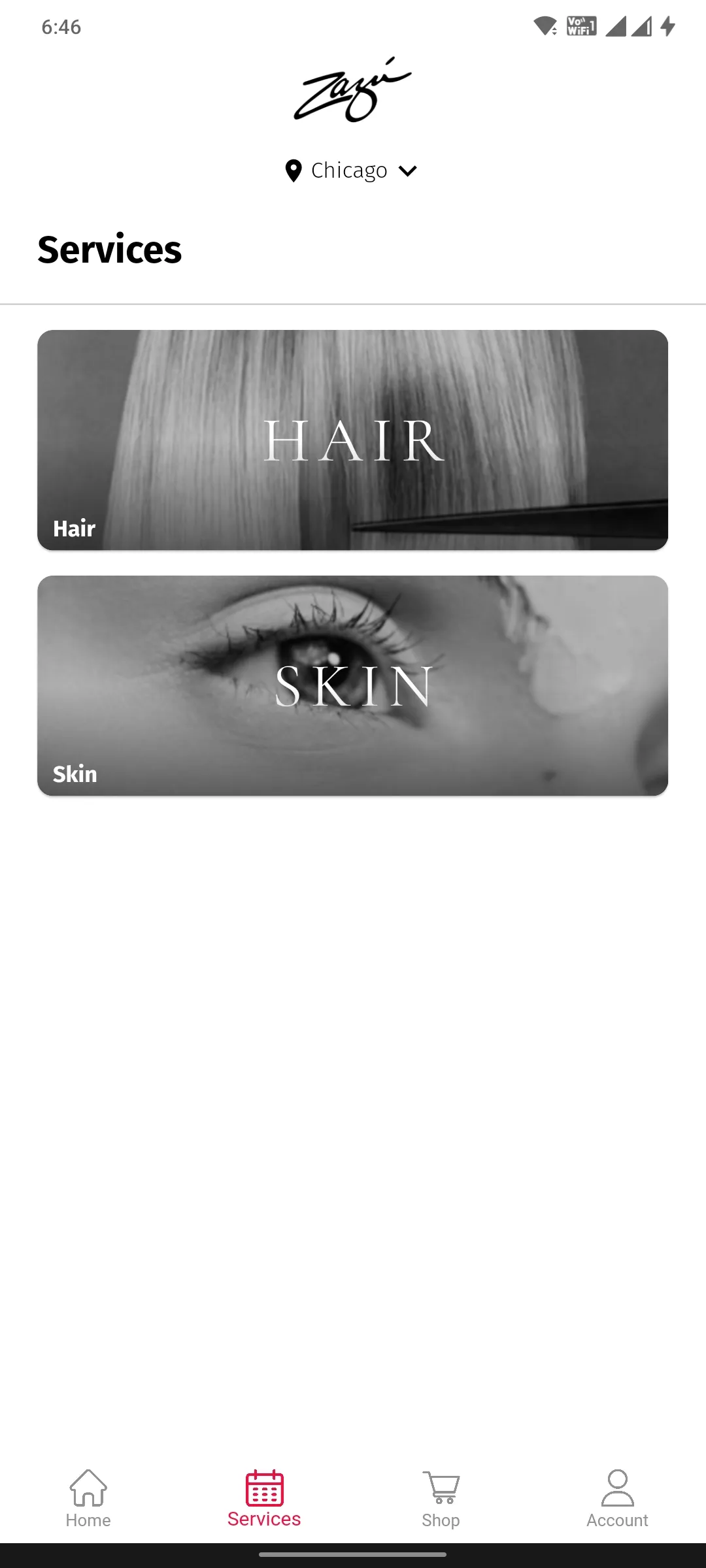 Zazu Salon Group | Indus Appstore | Screenshot