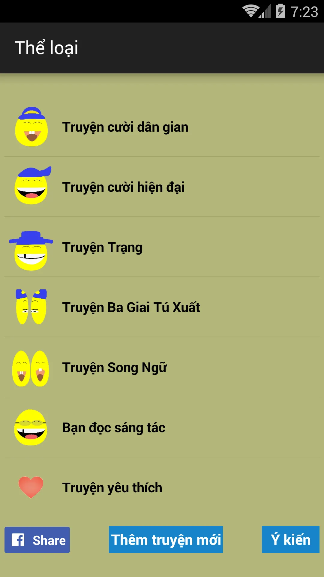 Truyện Cười 24h | Indus Appstore | Screenshot