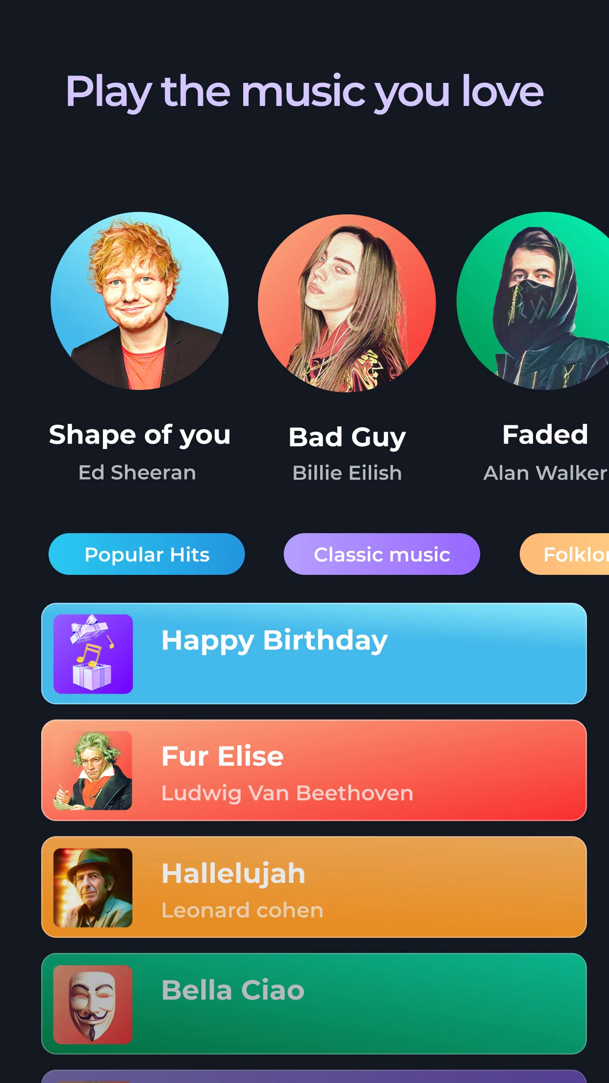 Piano - music & songs games | Indus Appstore | Screenshot